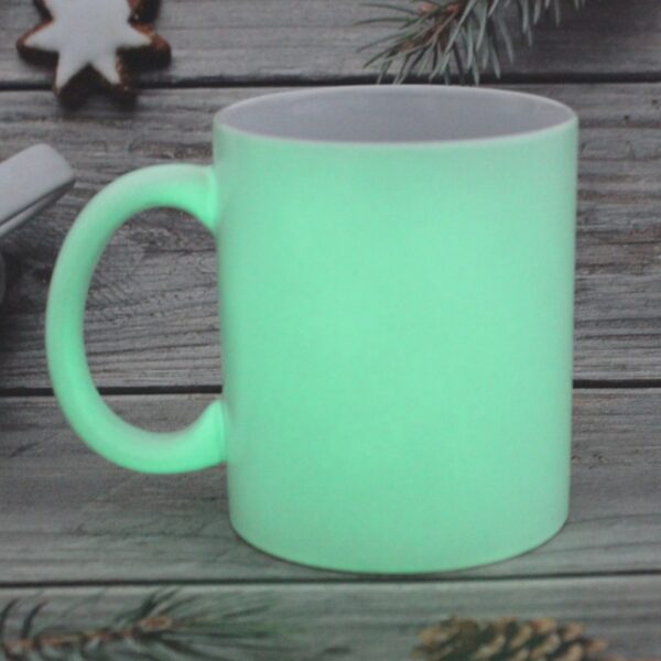 Luminous ceramic cup