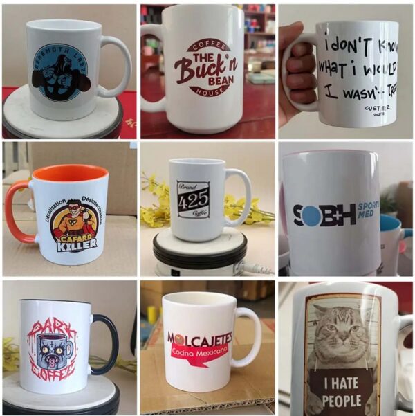 Sublimation Ceramic Coffee Mug - Image 6