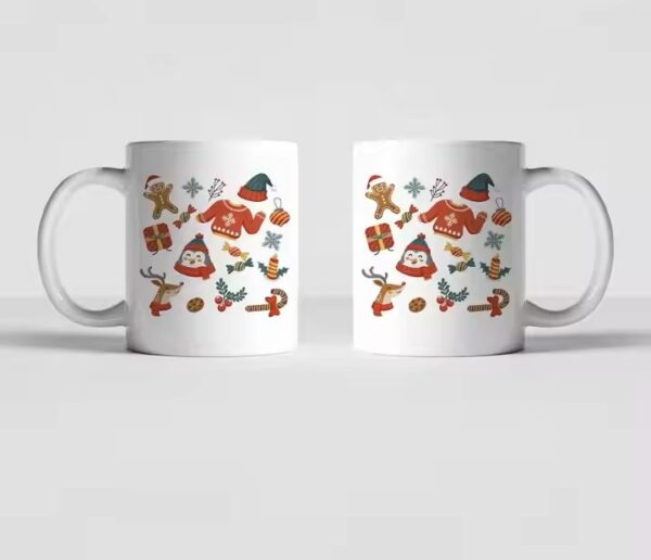 Christmas Tree Ceramic Coffee Mugs - Image 4