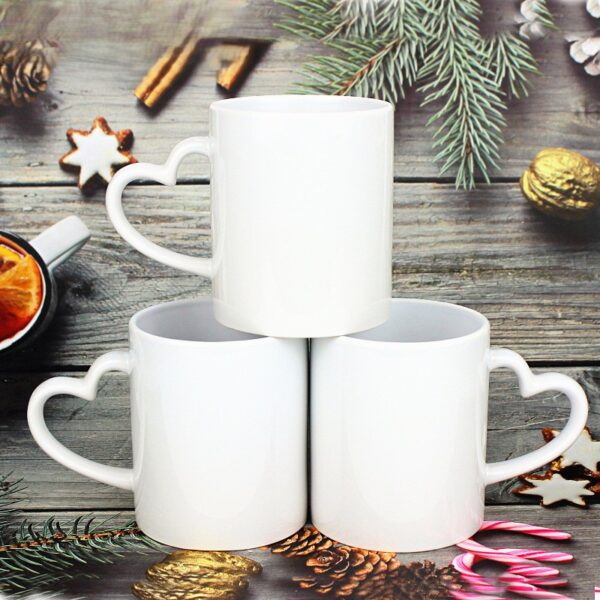 White coated cup - Image 2