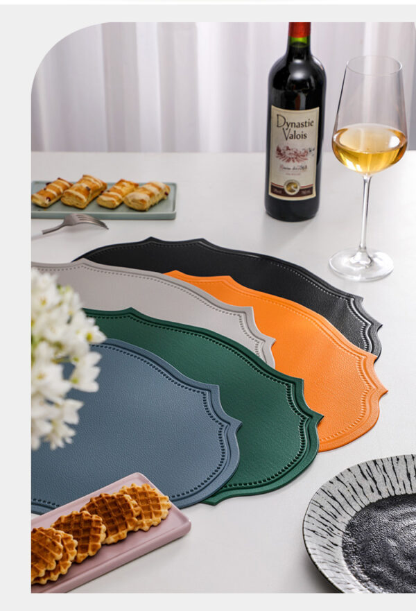 Leather placemat