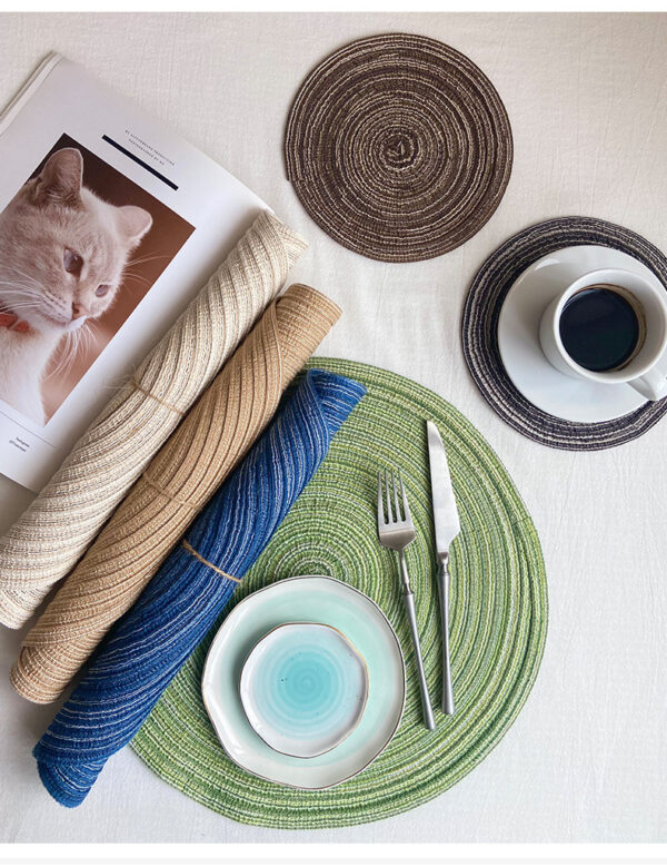 Round Braided Placemats - Image 3