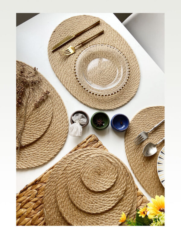 Hemp rope placemat - Image 3